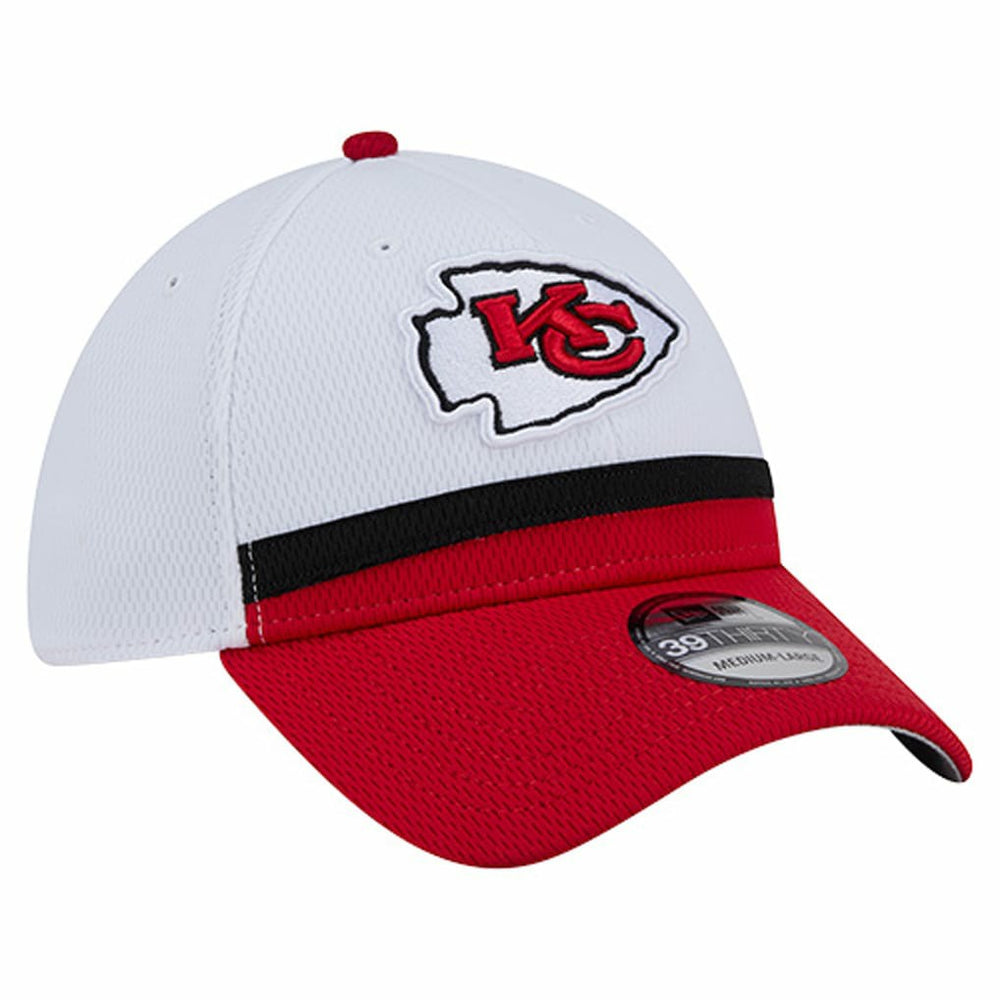 Kansas City Chiefs New Era Dashmark Rays 39THIRTY Flex Hat White/Red