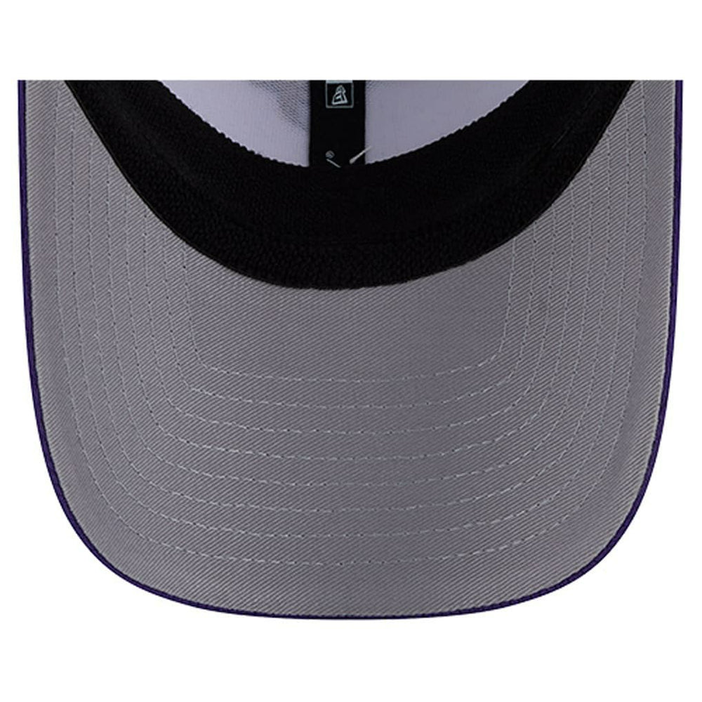 Minnesota Vikings New Era Dashmark Rays 39THIRTY Flex Hat White/Purple