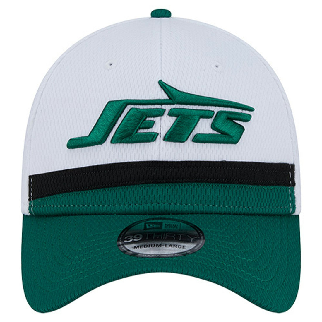 New York Jets New Era Dashmark Rays 39THIRTY Flex Hat White/Green