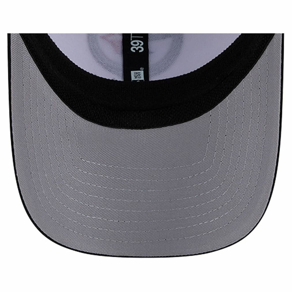 Pittsburgh Steelers New Era Dashmark Rays 39THIRTY Flex Hat White/Black