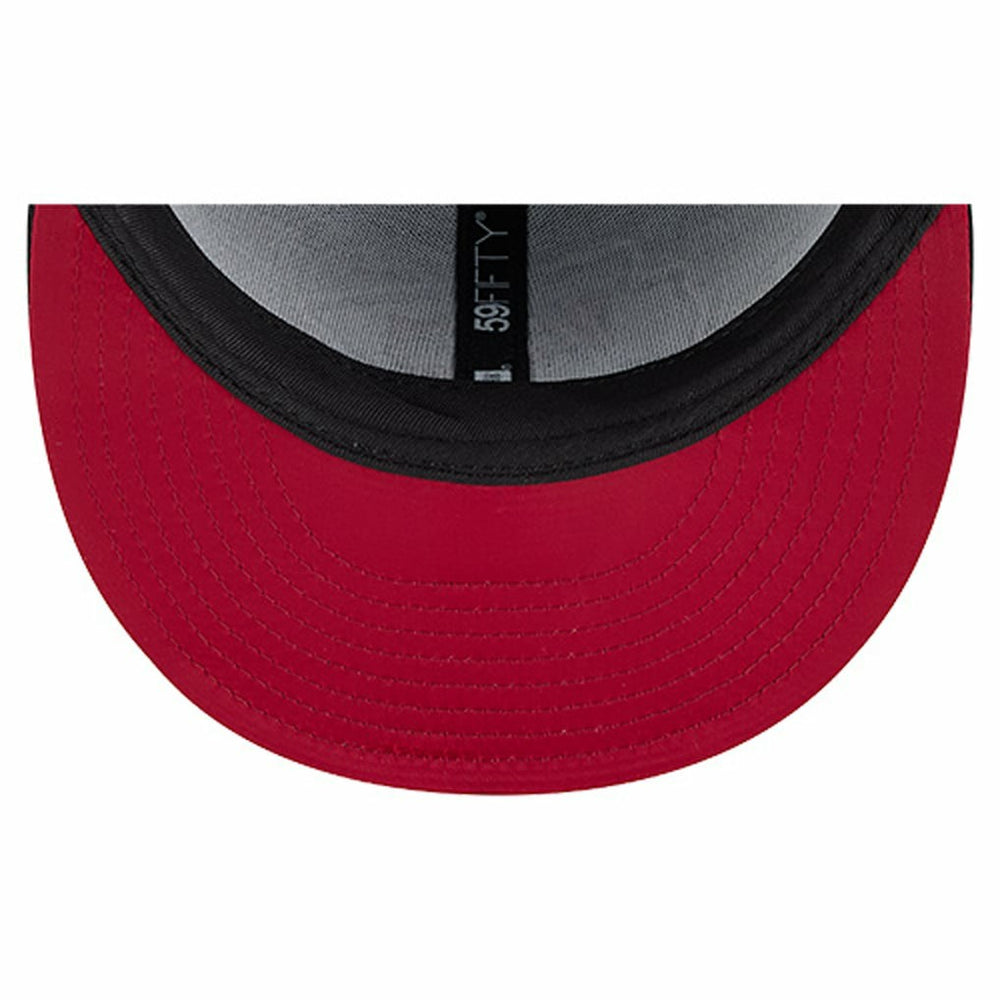 Kansas City Chiefs New Era Soutache 59FIFTY Fitted Hat Black