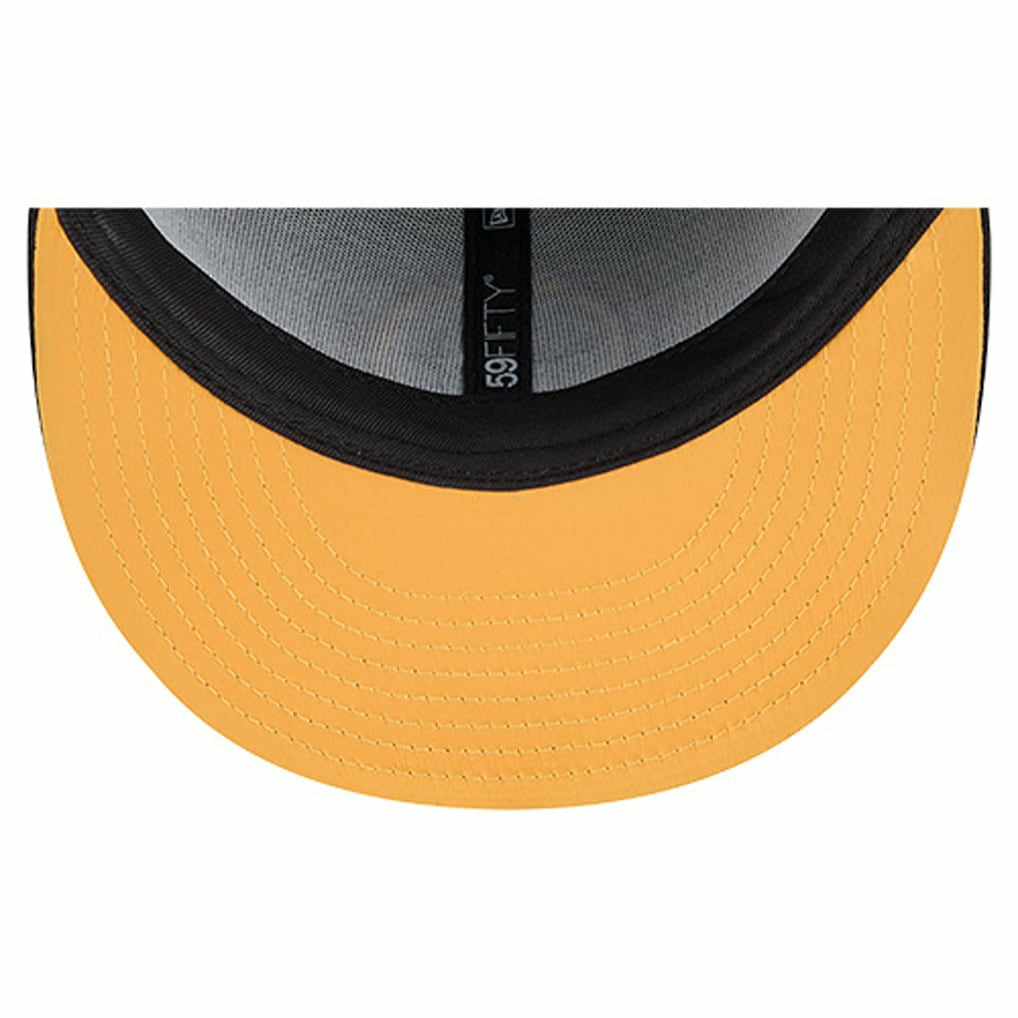 Pittsburgh Steelers New Era Soutache 59FIFTY Fitted Hat Black