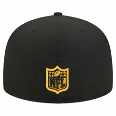 Pittsburgh Steelers New Era Group Chat 59FIFTY Fitted Hat Black