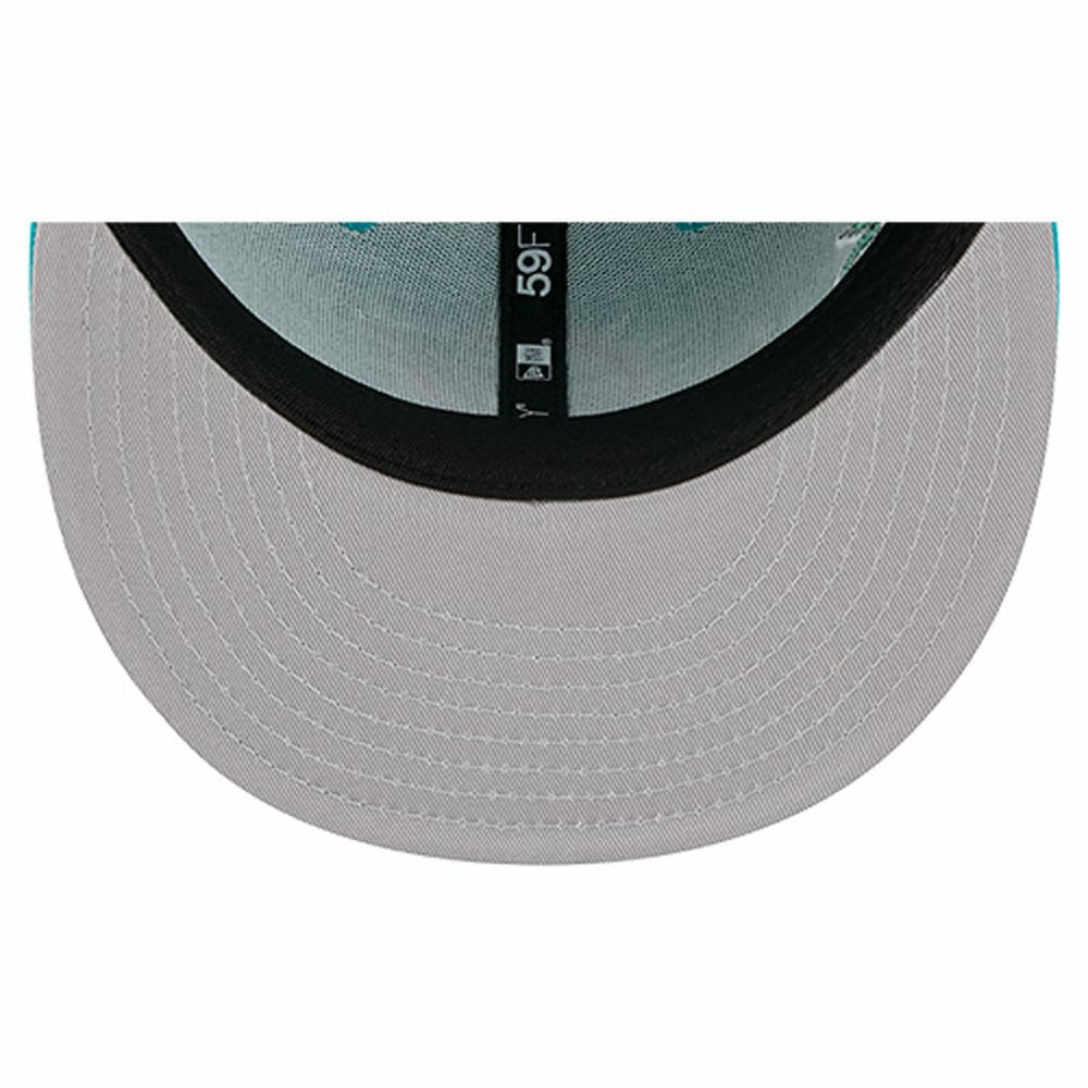 Miami Dolphins New Era Group Chat 59FIFTY Fitted Hat Aqua