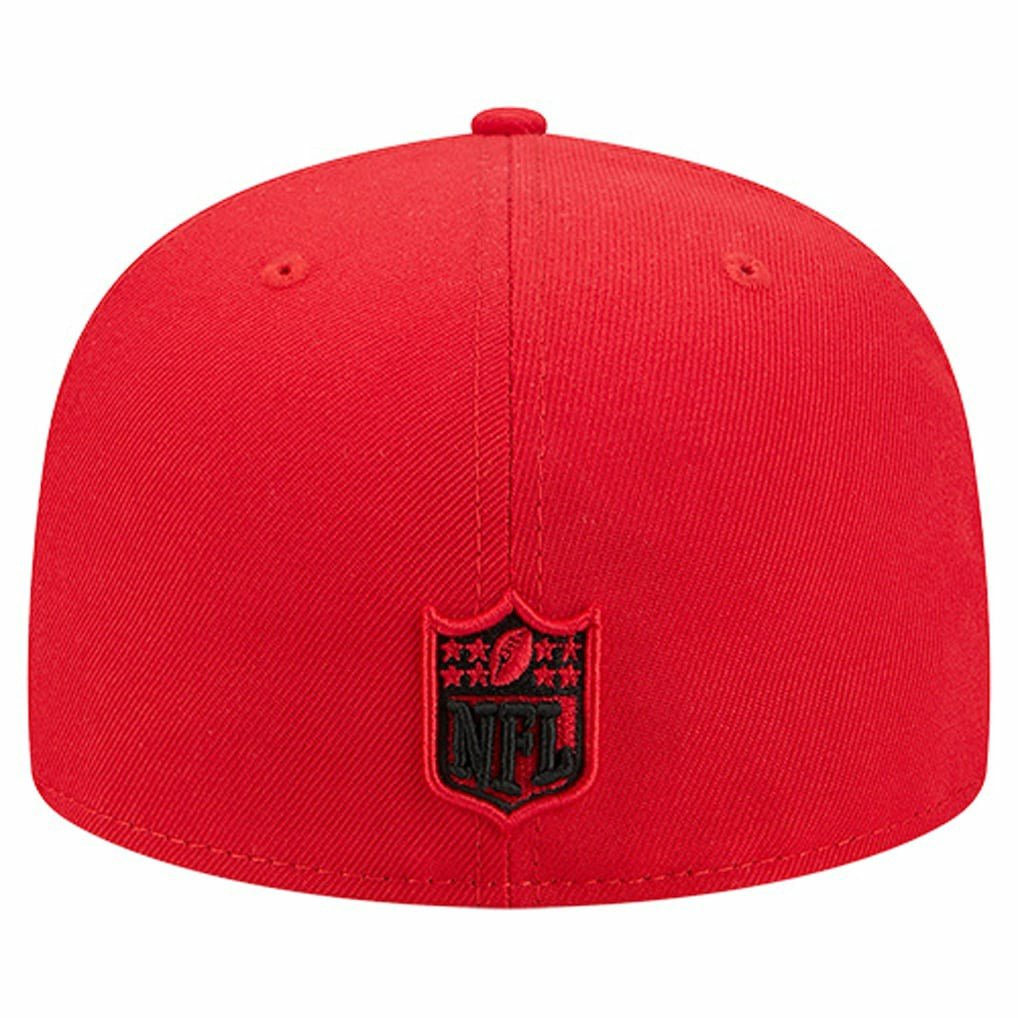 Kansas City Chiefs New Era Group Chat 59FIFTY Fitted Hat Red