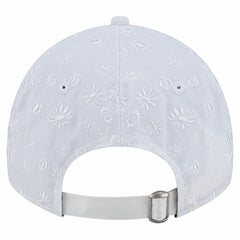 San Francisco 49ers New Era Women's Floral 9TWENTY Adjustable Hat White
