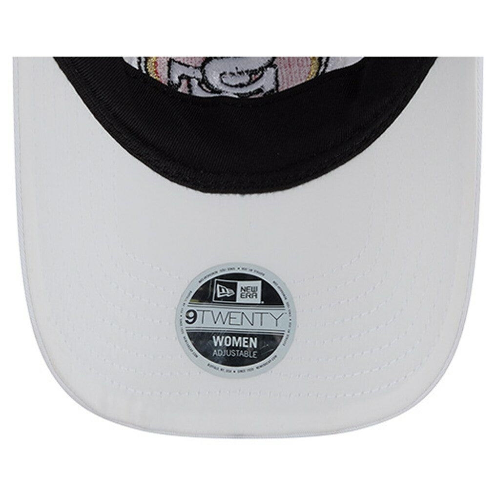 San Francisco 49ers New Era Women's Floral 9TWENTY Adjustable Hat White