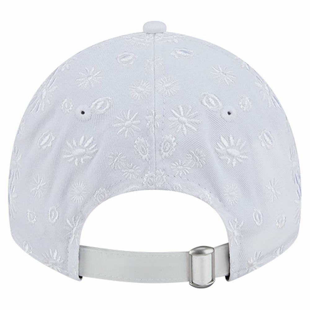 Detroit Lions New Era Women's Floral 9TWENTY Adjustable Hat White