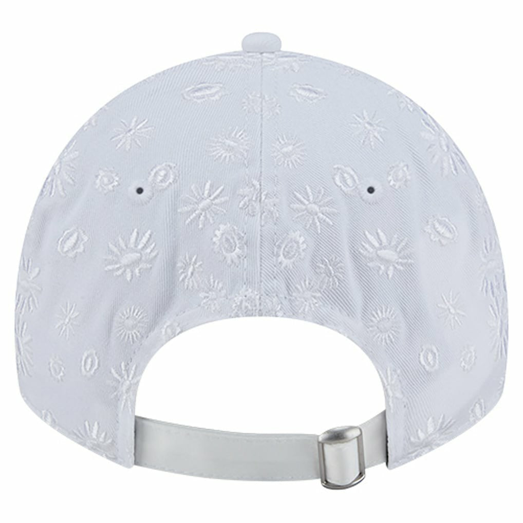 Miami Dolphins New Era Women's Floral 9TWENTY Adjustable Hat White