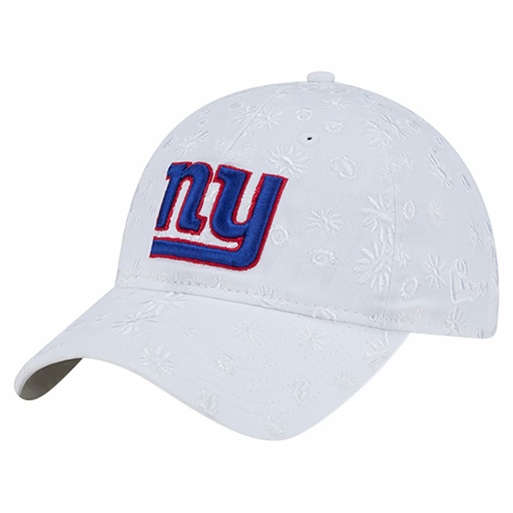 New York Giants New Era Women's Floral 9TWENTY Adjustable Hat White