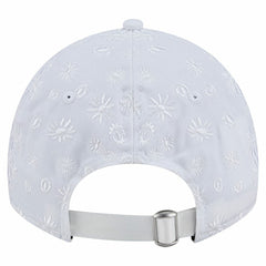 Las Vegas Raiders New Era Women's Floral 9TWENTY Adjustable Hat White