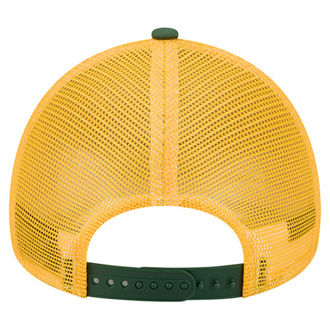 Green Bay Packers New Era Women's Friendship Bracelet 9FORTY Adjustable Hat White/Green