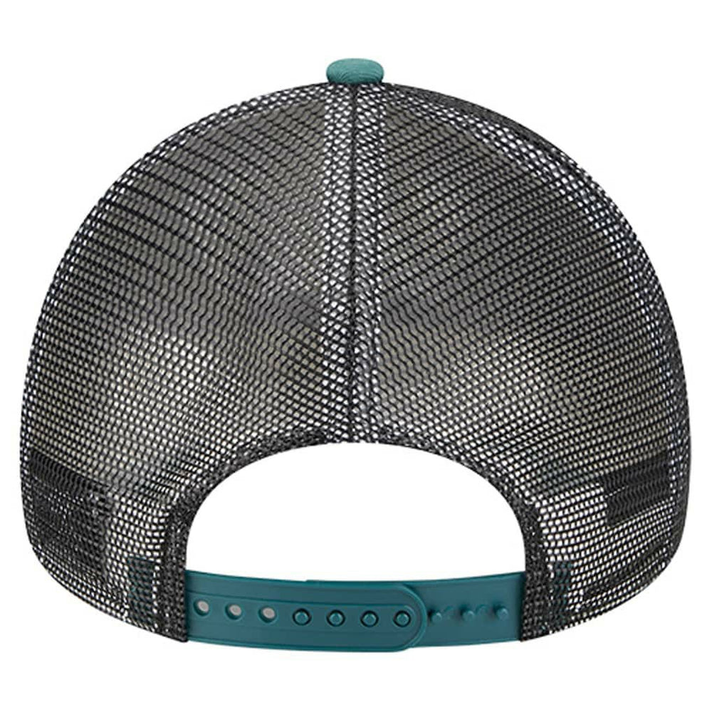 Philadelphia Eagles New Era Women's Friendship Bracelet 9FORTY Adjustable Hat White/Midnight Green