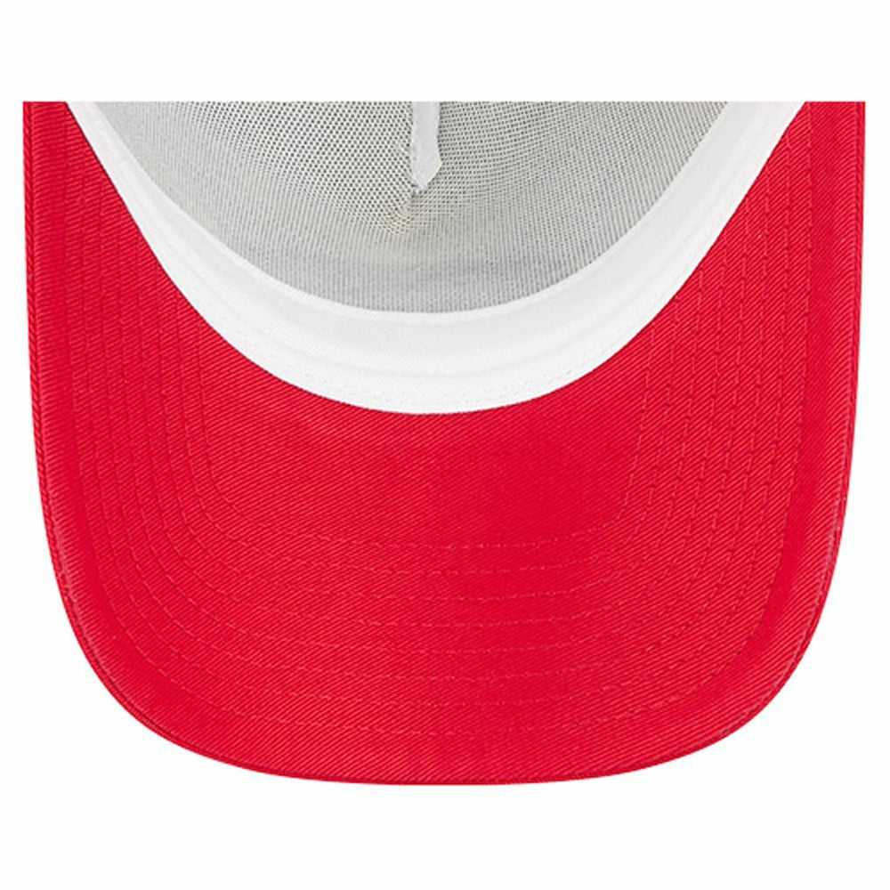 San Francisco 49ers New Era Women's Friendship Bracelet 9FORTY Adjustable Hat White/Scarlet