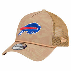 Buffalo Bills New Era Wheat Camo 9FORTY Adjustable Hat Tan