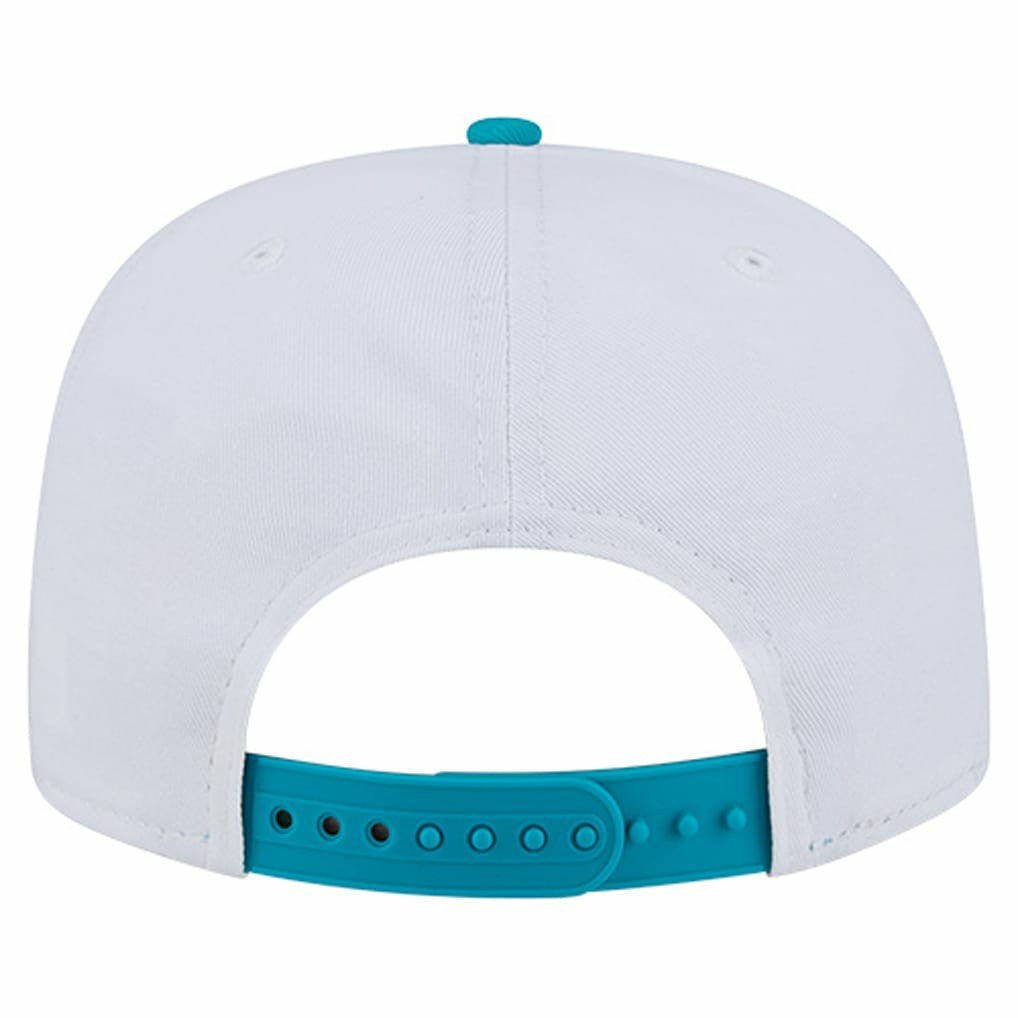 Miami Dolphins New Era Argyle 19TWENTY Adjustable Hat White
