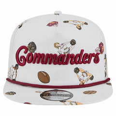 Washington Commanders New Era Team Cheer 19TWENTY Snapback Hat White