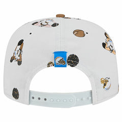 Los Angeles Chargers New Era Team Cheer 19TWENTY Snapback Hat White