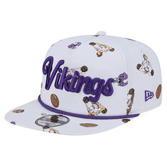 Minnesota Vikings New Era Team Cheer 19TWENTY Snapback Hat White