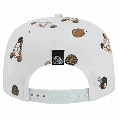 Pittsburgh Steelers New Era Team Cheer 19TWENTY Snapback Hat White