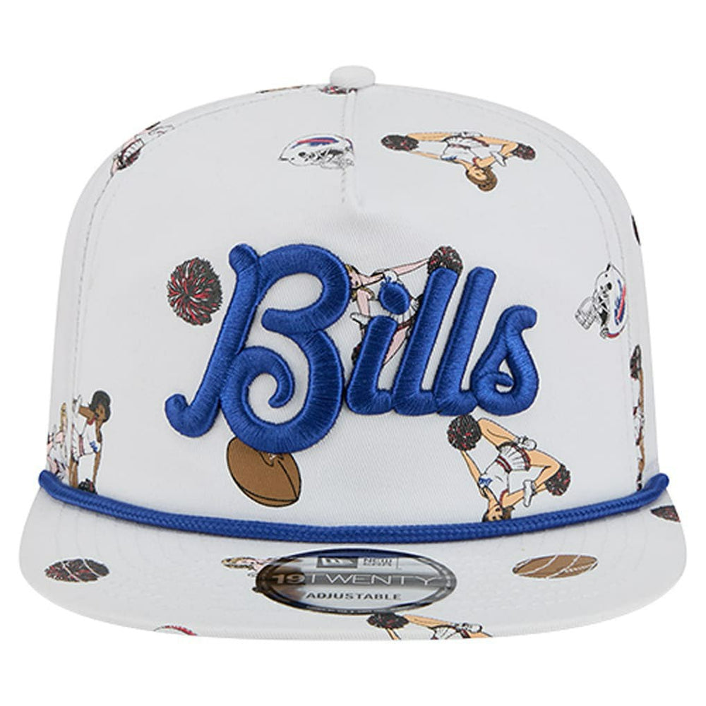 Buffalo Bills New Era Team Cheer 19TWENTY Snapback Hat White