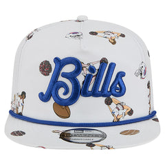 Buffalo Bills New Era Team Cheer 19TWENTY Snapback Hat White