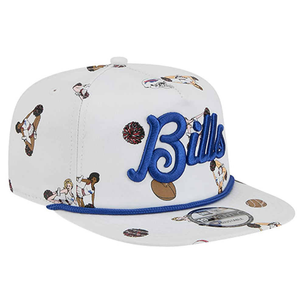 Buffalo Bills New Era Team Cheer 19TWENTY Snapback Hat White