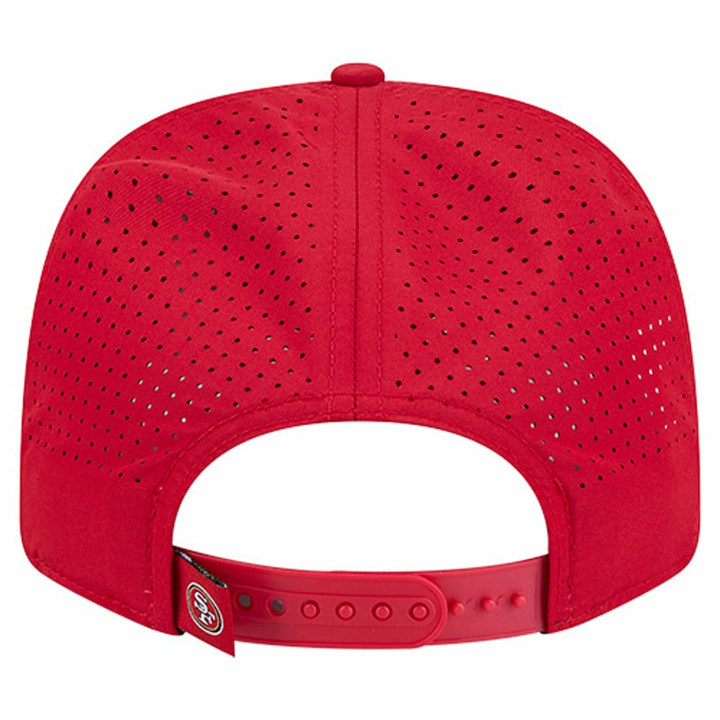 San Francisco 49ers New Era Script 9SEVENTY Adjustable Hat Scarlet