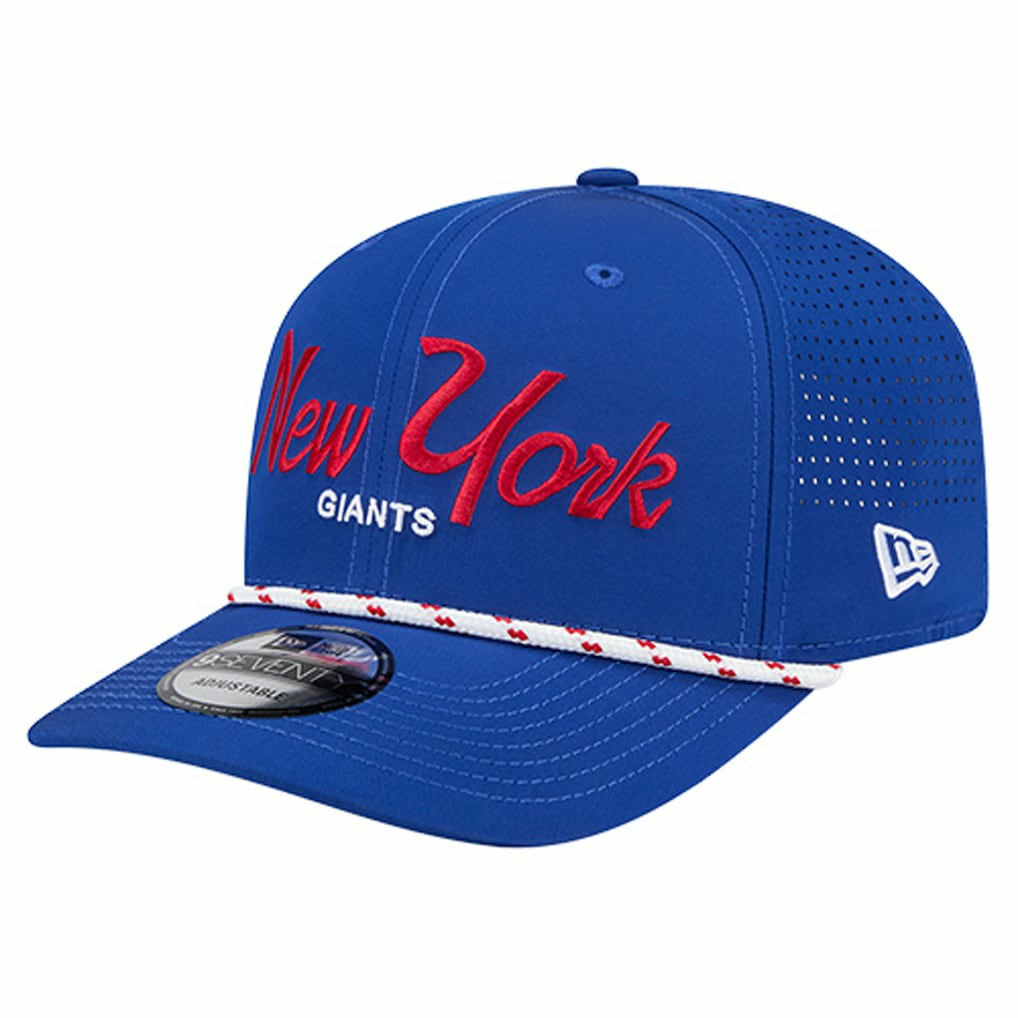 New York Giants New Era Script 9SEVENTY Adjustable Hat Royal