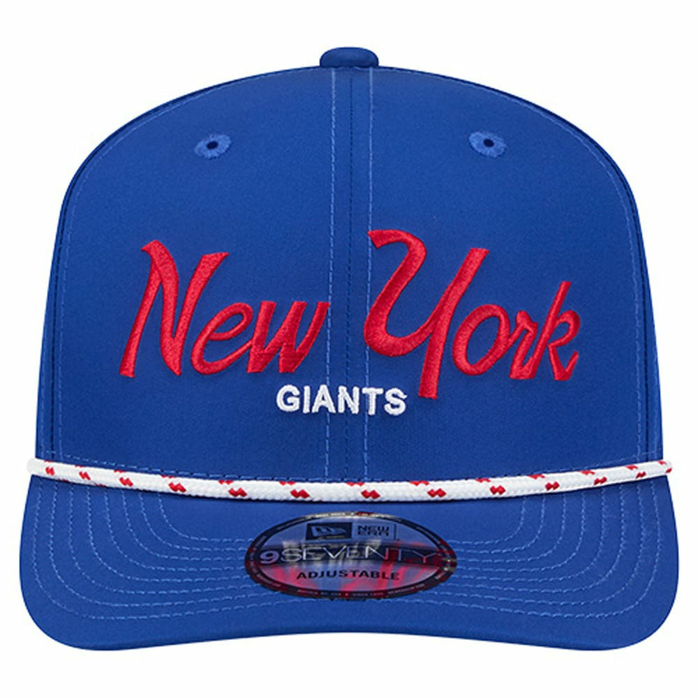 New York Giants New Era Script 9SEVENTY Adjustable Hat Royal