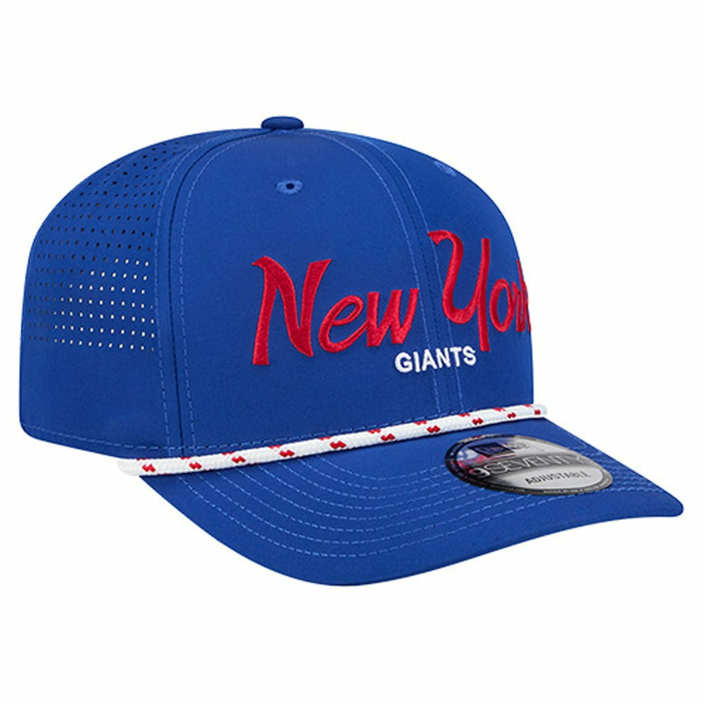 New York Giants New Era Script 9SEVENTY Adjustable Hat Royal