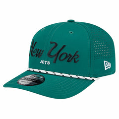 New York Jets New Era Script 9SEVENTY Adjustable Hat Green