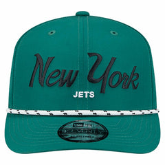 New York Jets New Era Script 9SEVENTY Adjustable Hat Green