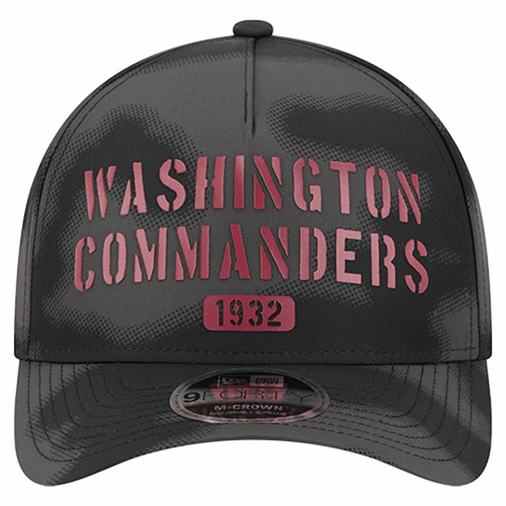 Washington Commanders New Era Halftone Camo 9FORTY Hat Gray