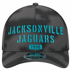 Jacksonville Jaguars New Era Halftone Camo 9FORTY Hat Gray