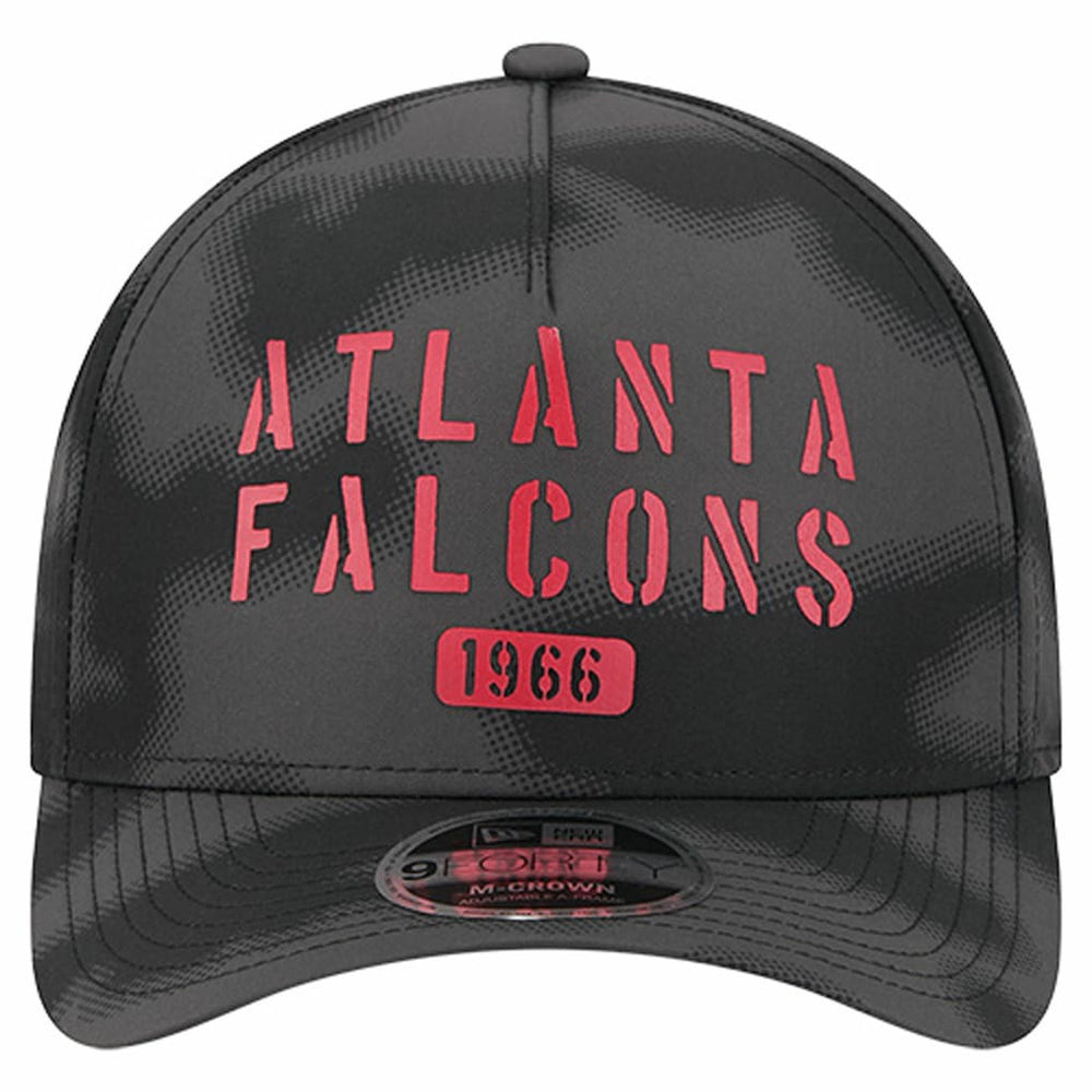 Atlanta Falcons New Era Halftone Camo 9FORTY Hat Gray