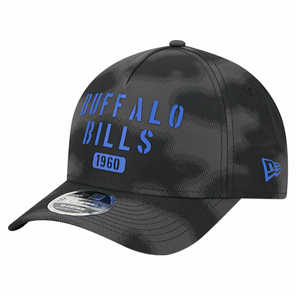 Buffalo Bills New Era Halftone Camo 9FORTY Hat Gray