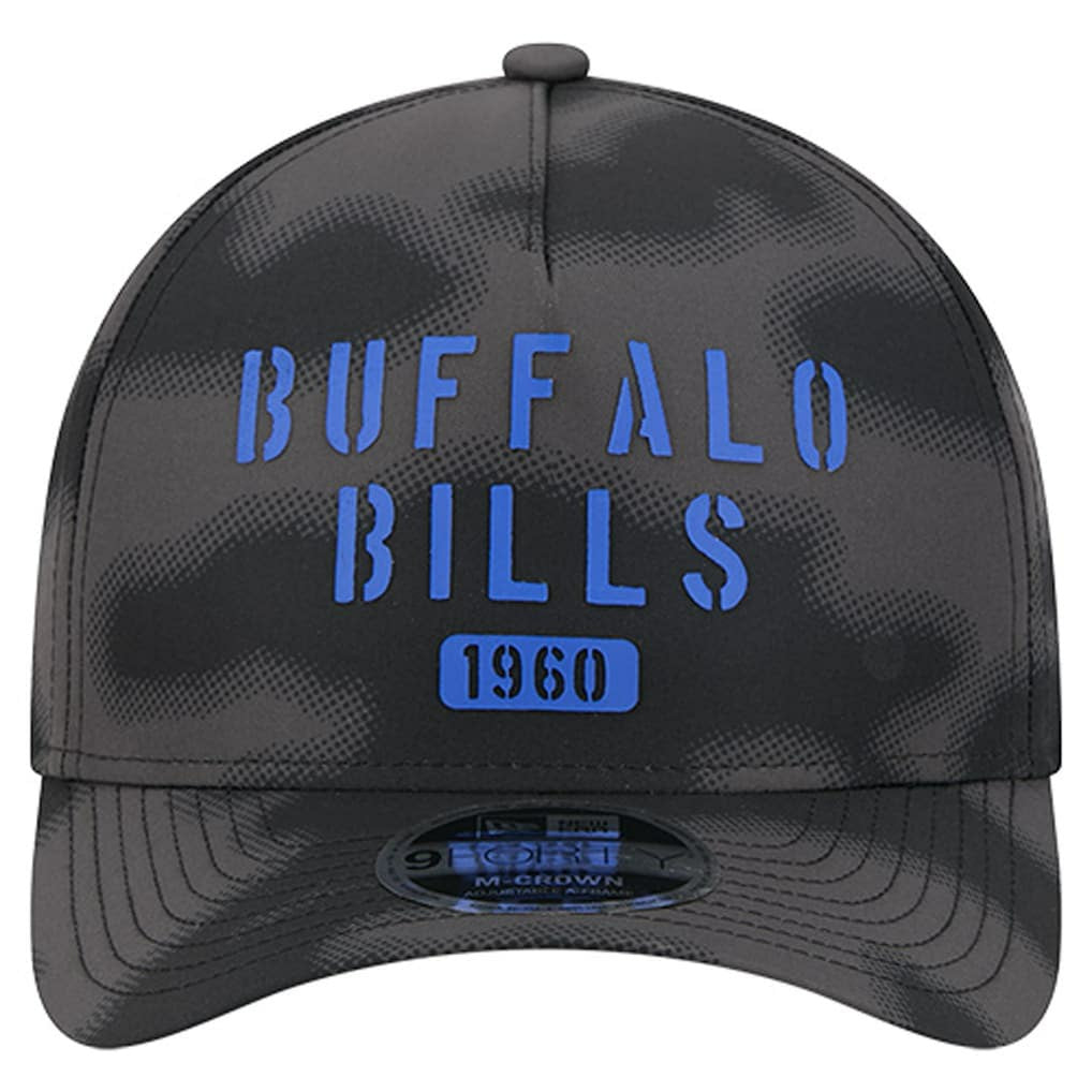 Buffalo Bills New Era Halftone Camo 9FORTY Hat Gray