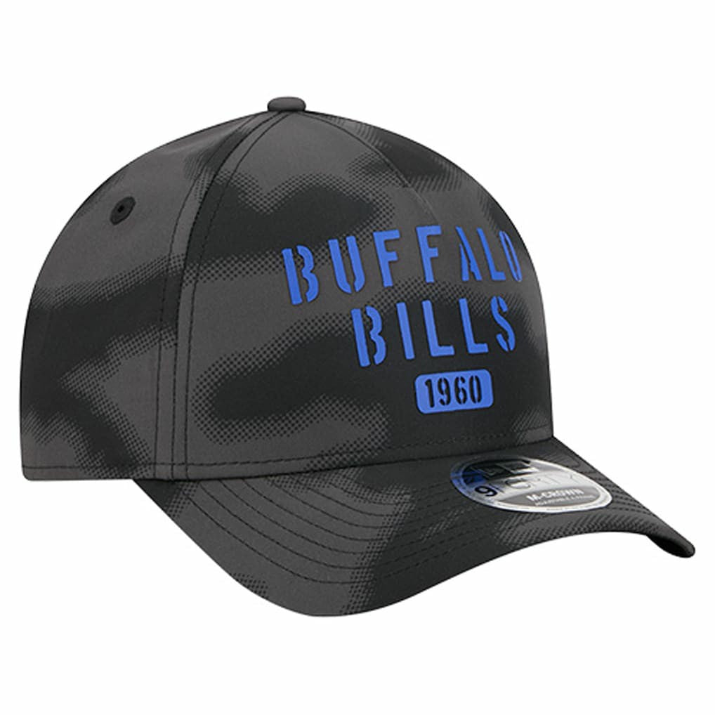 Buffalo Bills New Era Halftone Camo 9FORTY Hat Gray