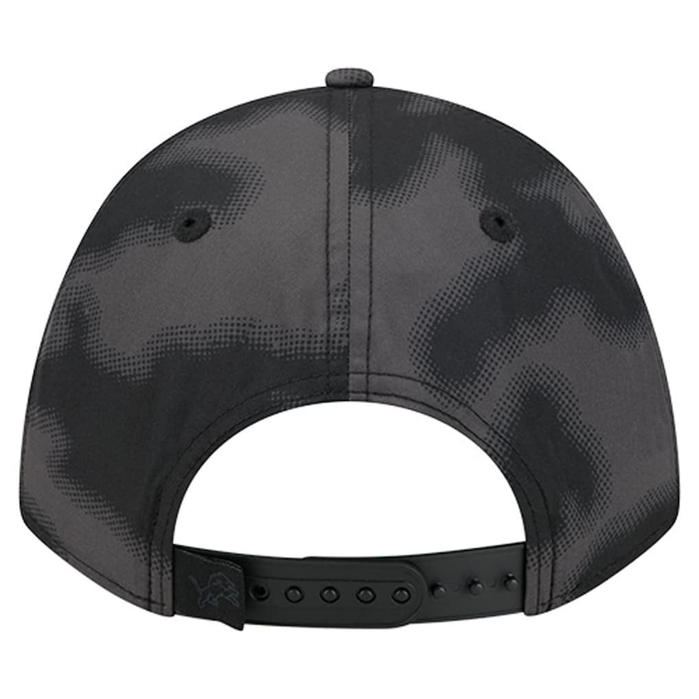 Detroit Lions New Era Halftone Camo 9FORTY Hat Gray