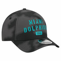 Miami Dolphins New Era Halftone Camo 9FORTY Hat Gray