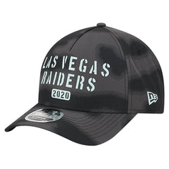 Las Vegas Raiders New Era Halftone Camo 9FORTY Hat Gray