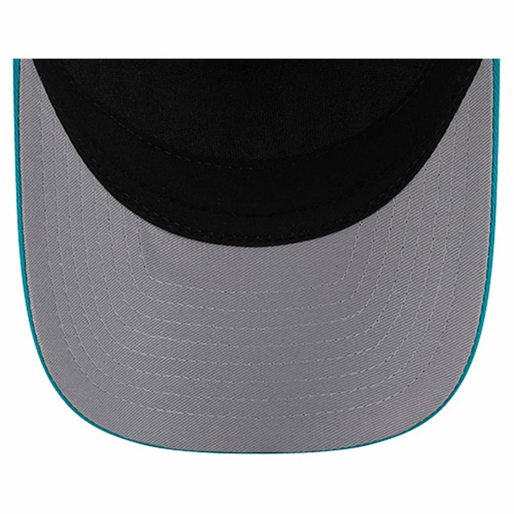 Miami Dolphins New Era Side Lines 9FORTY Adjustable Hat Aqua