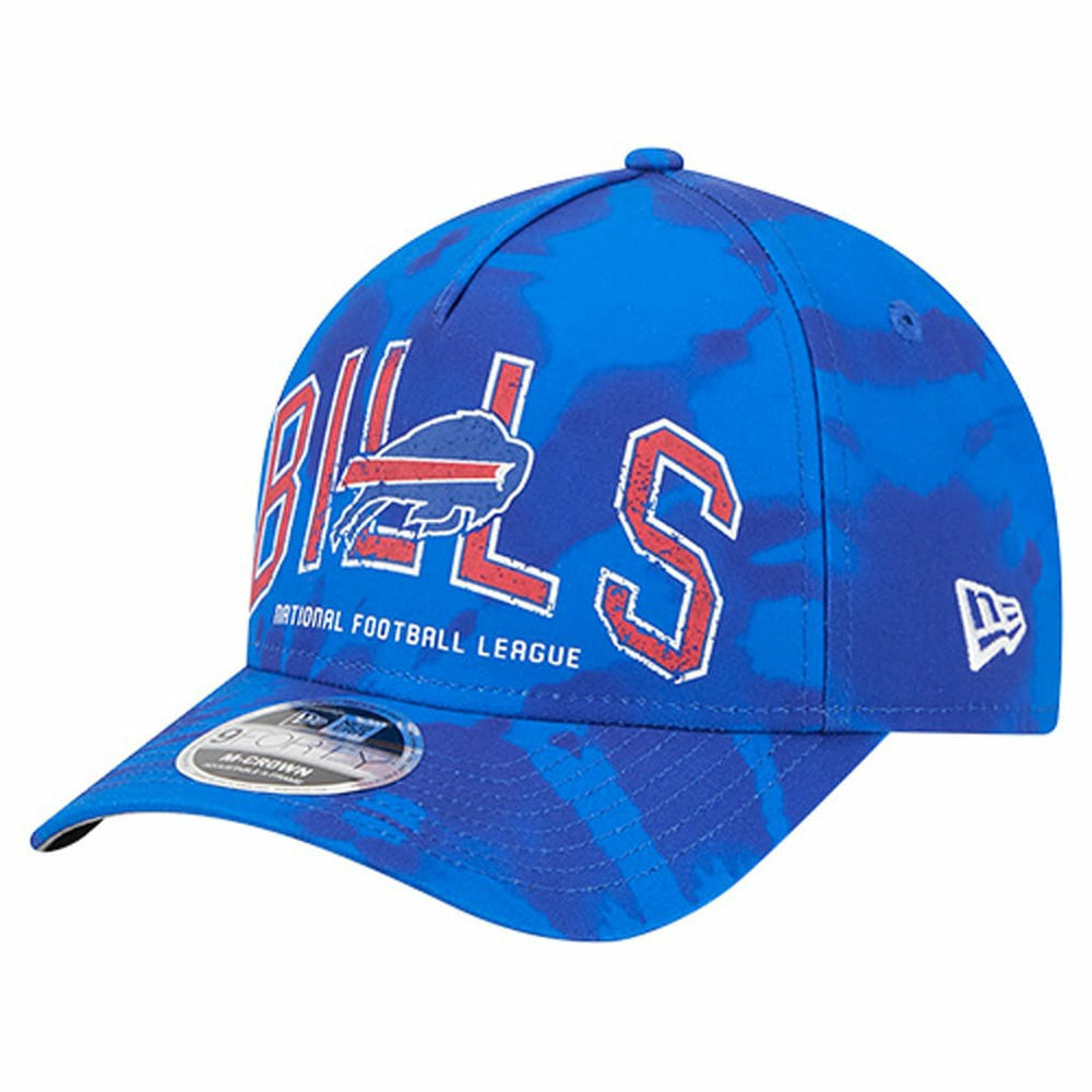 Buffalo Bills New Era Tie Dye Fade 9Forty M-Crown A-Frame Adjustable Hat Royal