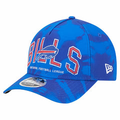 Buffalo Bills New Era Tie Dye Fade 9Forty M-Crown A-Frame Adjustable Hat Royal