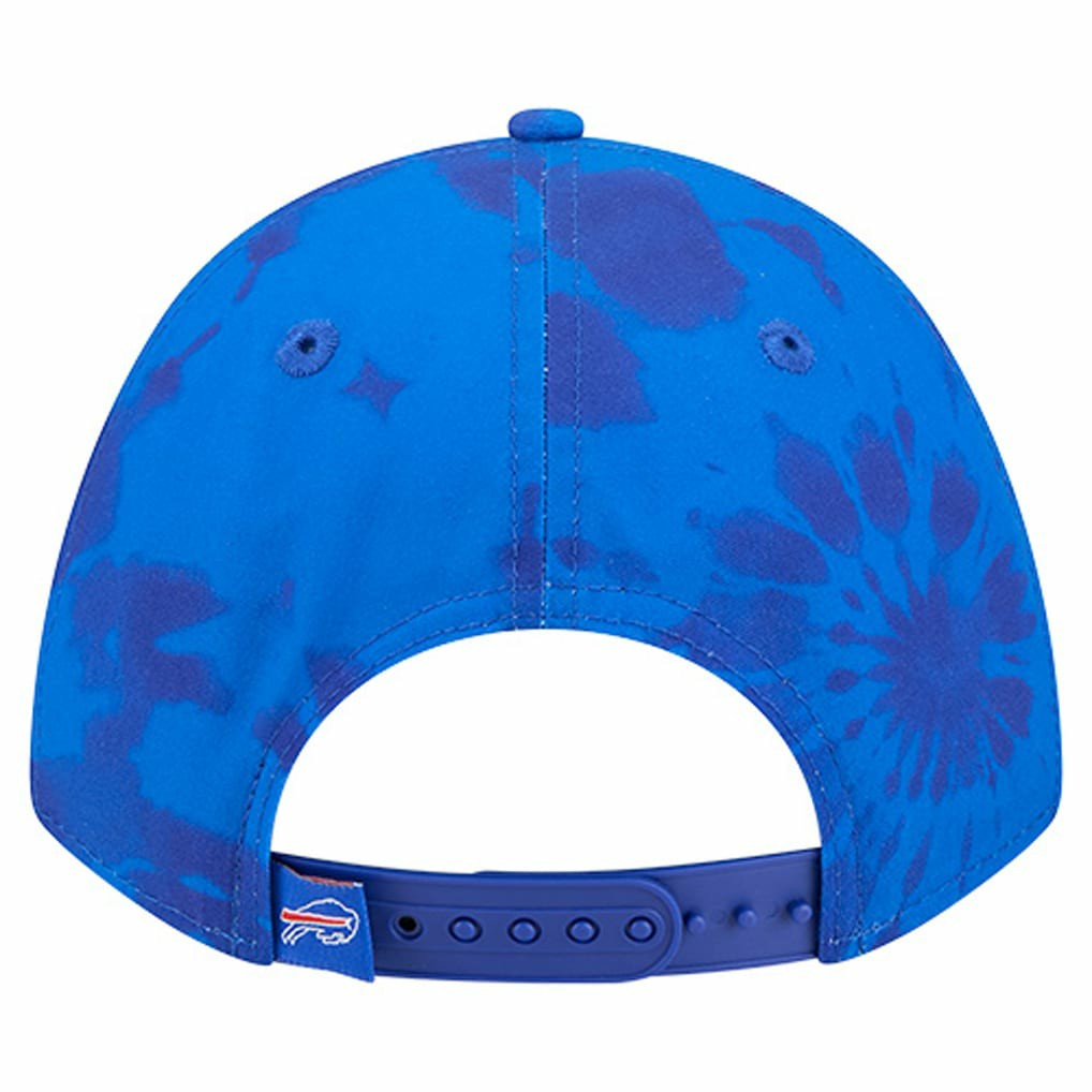 Buffalo Bills New Era Tie Dye Fade 9Forty M-Crown A-Frame Adjustable Hat Royal