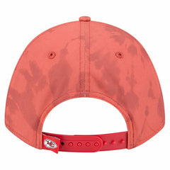 Kansas City Chiefs New Era Tie Dye Fade 9Forty M-Crown A-Frame Adjustable Hat Red