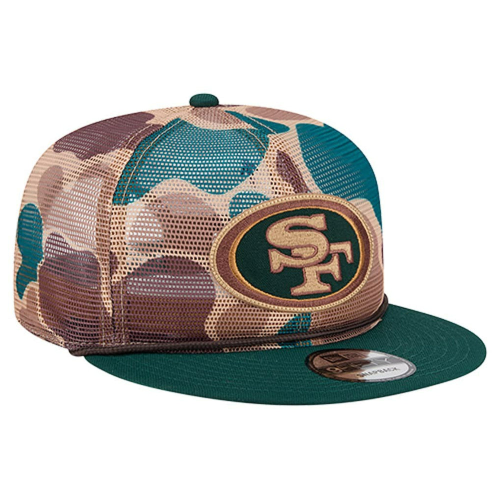 San Francisco 49ers New Era Duck Camo 9FIFTY Snapback Hat Camo