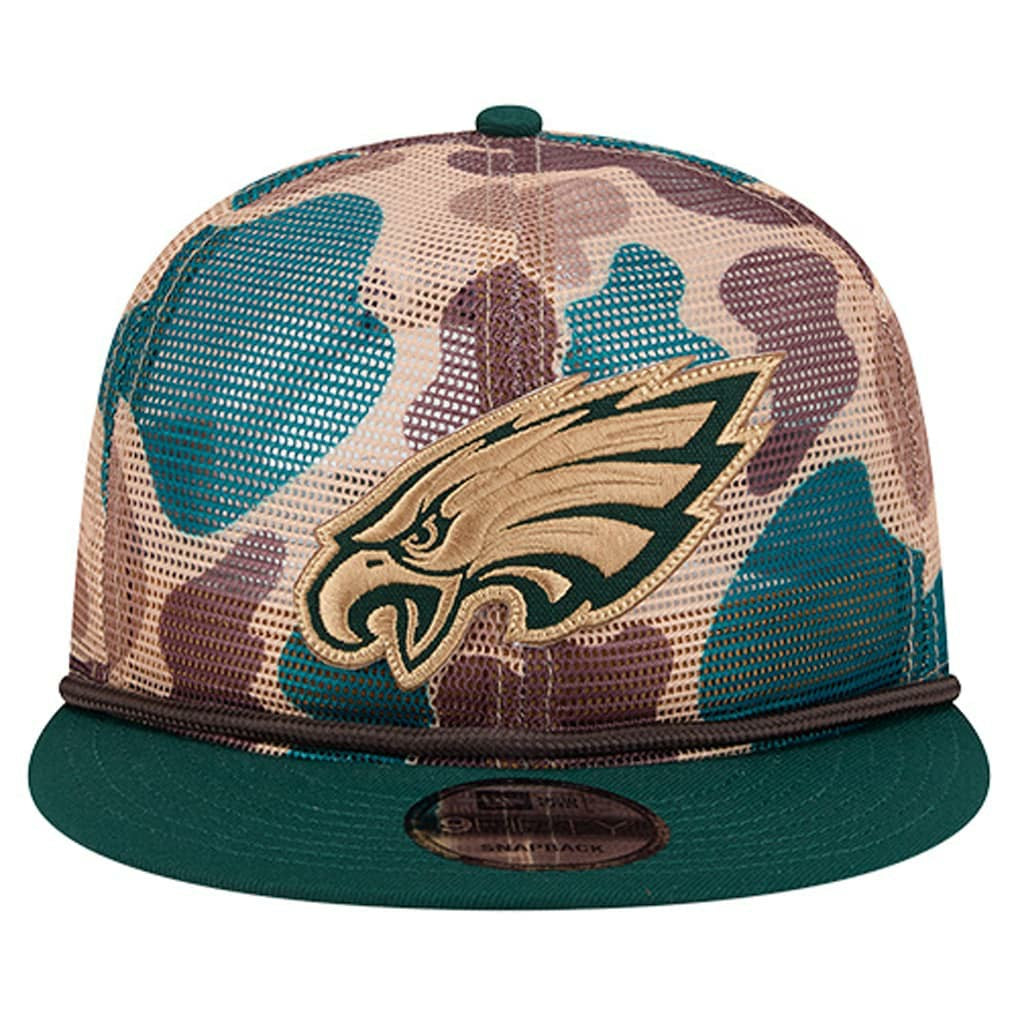 Philadelphia Eagles New Era Duck Camo 9FIFTY Snapback Hat Camo