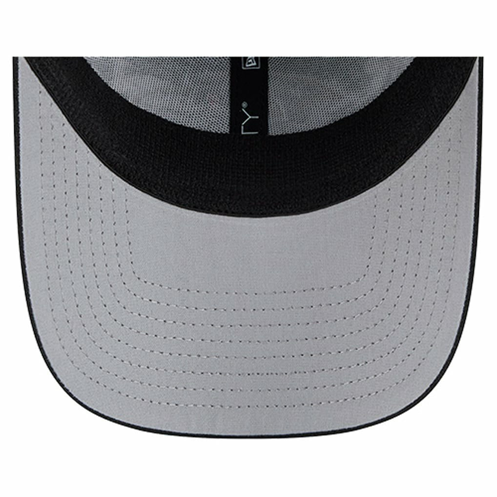 Baltimore Ravens New Era Overlap Logo 39THIRTY Stretch Fit Hat Black